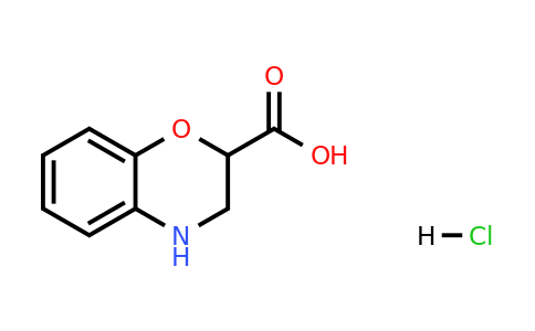 1431947-96-4 | 3,4-Dihydro-2H-benzo[b][1,4]oxazine-2-carboxylic acid hydrochloride