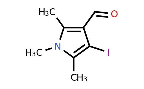 4-Iodo-1,2,5-trimethyl-1H-pyrrole-3-carbaldehyde