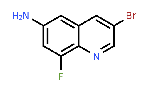 1432323-09-5 | 3-Bromo-8-fluoroquinolin-6-amine