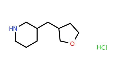 1432679-79-2 | 3-(Oxolan-3-ylmethyl)piperidine hydrochloride