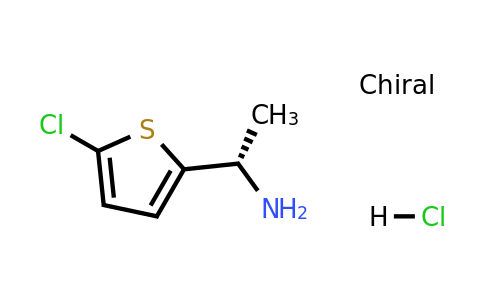 1432681-27-0 | (1s)-1-(5-Chlorothiophen-2-yl)ethan-1-amine hydrochloride