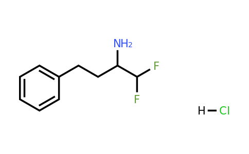 1432681-44-1 | 1,1-Difluoro-4-phenylbutan-2-amine hydrochloride