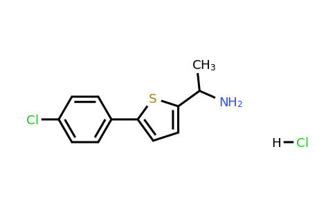 1432681-86-1 | 1-[5-(4-chlorophenyl)thiophen-2-yl]ethan-1-amine hydrochloride