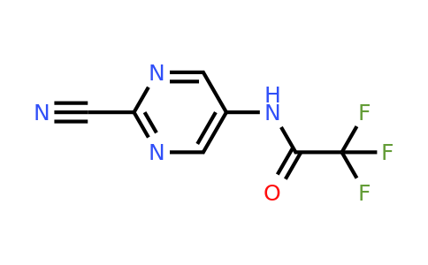 1434128-53-6 | N-(2-cyanopyrimidin-5-yl)-2,2,2-trifluoroacetamide
