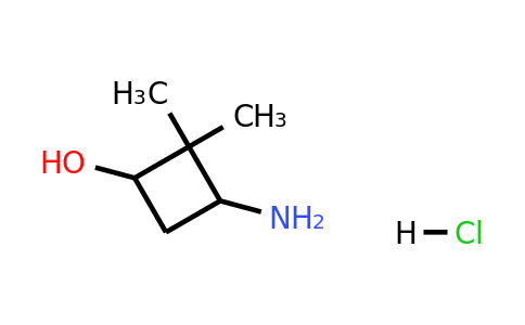 1434141-80-6 | 3-Amino-2,2-dimethylcyclobutan-1-ol hydrochloride