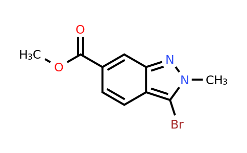 1434142-10-5 | Methyl 3-bromo-2-methyl-2H-indazole-6-carboxylate