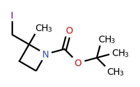 tert-Butyl 2-(iodomethyl)-2-methylazetidine-1-carboxylate
