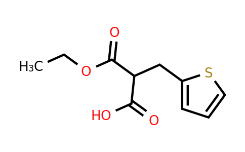 143468-96-6 | 3-Ethoxy-3-oxo-2-(thiophen-2-ylmethyl)propanoic acid