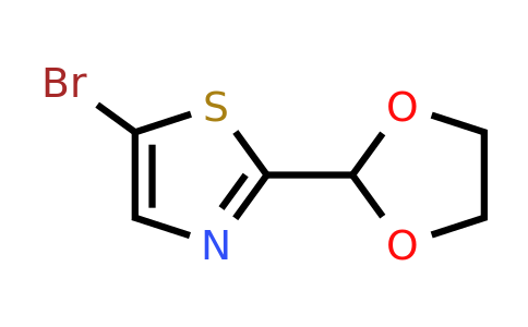 1435806-00-0 | 5-Bromo-2-(1,3-dioxolan-2-yl)-1,3-thiazole