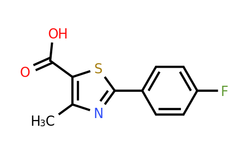 144060-99-1 | 2-(4-Fluorophenyl)-4-methylthiazole-5-carboxylic acid