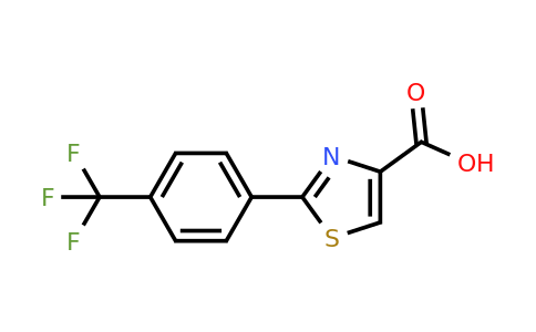 144061-16-5 | 2-[4-(Trifluoromethyl)phenyl]-1,3-thiazole-4-carboxylic acid