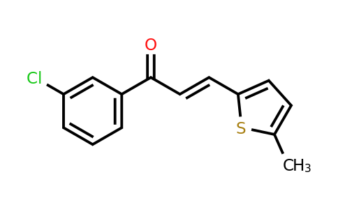 1440663-33-1 | (2E)-1-(3-Chlorophenyl)-3-(5-methylthiophen-2-yl)prop-2-en-1-one