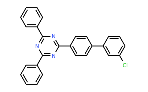 1443049-84-0 | 2-(3'-Chloro-[1,1'-biphenyl]-4-yl)-4,6-diphenyl-1,3,5-triazine