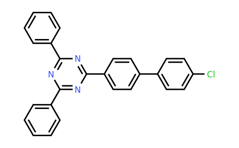 1443049-86-2 | 2-(4'-Chloro-[1,1'-biphenyl]-4-yl)-4,6-diphenyl-1,3,5-triazine