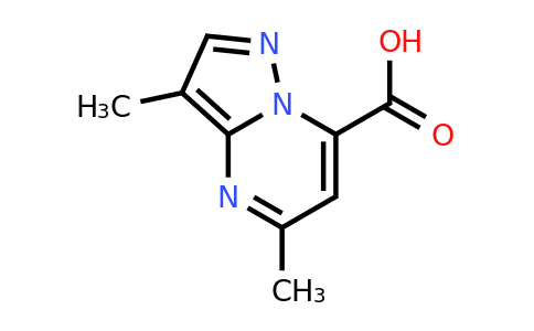 3,5-dimethylpyrazolo[1,5-a]pyrimidine-7-carboxylic acid