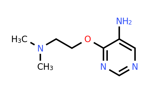 1443289-50-6 | 4-(2-(Dimethylamino)ethoxy)pyrimidin-5-amine