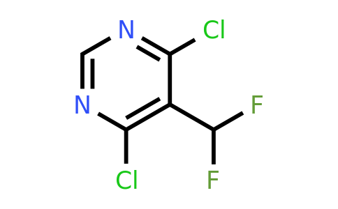 1443290-45-6 | 4,6-Dichloro-5-(difluoromethyl)pyrimidine