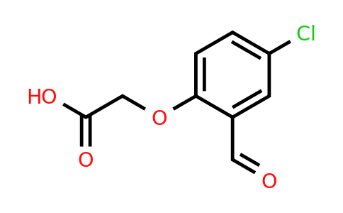 14440-47-2 | 2-(4-Chloro-2-formylphenoxy)acetic acid