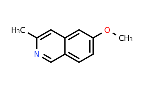 14446-31-2 | 6-Methoxy-3-methylisoquinoline