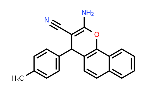 144464-54-0 | 2-Amino-4-(p-tolyl)-4H-benzo[h]chromene-3-carbonitrile