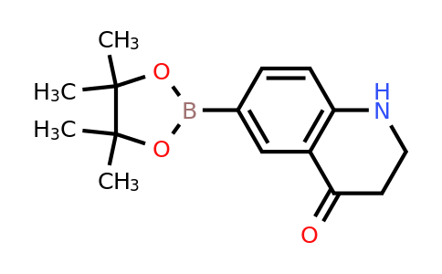 6-(4,4,5,5-Tetramethyl-1,3,2-dioxaborolan-2-yl)-2,3-dihydroquinolin-4(1H)-one