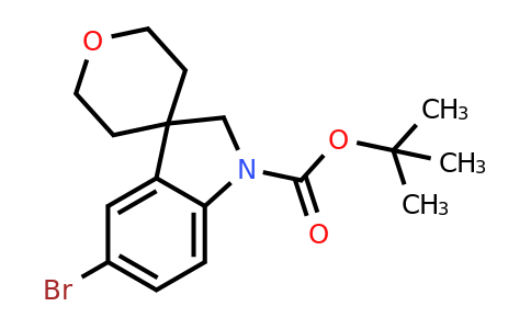 1445951-09-6 | tert-Butyl 5-bromo-2',3',5',6'-tetrahydrospiro[indoline-3,4'-pyran]-1-carboxylate
