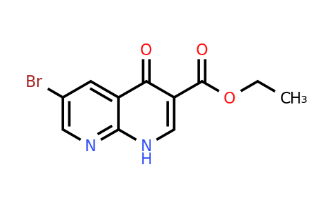 1446022-58-7 | Ethyl 6-bromo-4-oxo-1,4-dihydro-1,8-naphthyridine-3-carboxylate