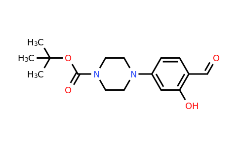 1446332-69-9 | tert-Butyl 4-(4-formyl-3-hydroxyphenyl)piperazine-1-carboxylate