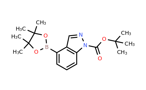 1446443-06-6 | tert-Butyl 4-(4,4,5,5-tetramethyl-1,3,2-dioxaborolan-2-yl)-1H-indazole-1-carboxylate