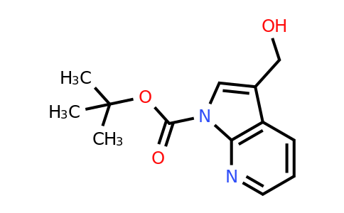 Tert-butyl 3-(hydroxymethyl)-1H-pyrrolo[2,3-b]pyridine-1-carboxylate