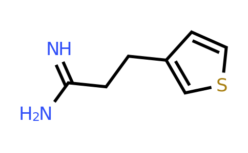 144757-40-4 | 3-(Thiophen-3-yl)propanimidamide
