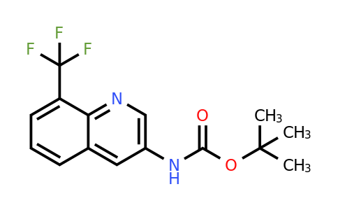 1447607-03-5 | tert-Butyl (8-(trifluoromethyl)quinolin-3-yl)carbamate