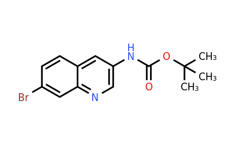 1447607-37-5 | tert-Butyl (7-bromoquinolin-3-yl)carbamate