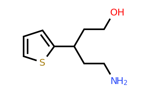 1447964-78-4 | 5-Amino-3-(thiophen-2-yl)pentan-1-ol