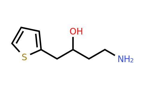 1447964-92-2 | 4-Amino-1-(thiophen-2-yl)butan-2-ol