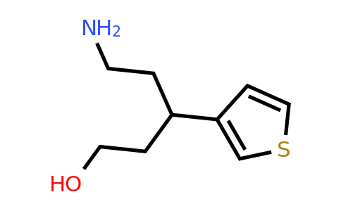 1447966-96-2 | 5-Amino-3-(thiophen-3-yl)pentan-1-ol