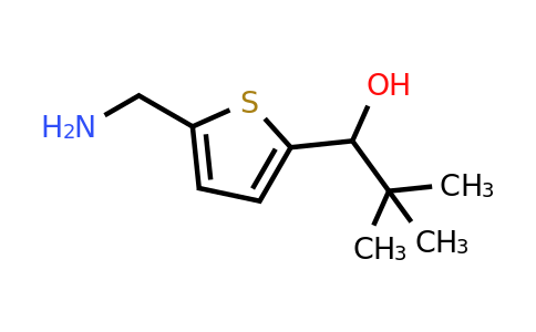 1447967-19-2 | 1-(5-(Aminomethyl)thiophen-2-yl)-2,2-dimethylpropan-1-ol