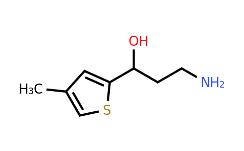 1447967-20-5 | 3-Amino-1-(4-methylthiophen-2-yl)propan-1-ol