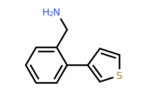 1447967-23-8 | (2-(Thiophen-3-yl)phenyl)methanamine