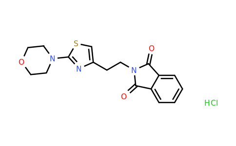 1448034-00-1 | 2-(2-(2-Morpholinothiazol-4-yl)ethyl)isoindoline-1,3-dione hydrochloride