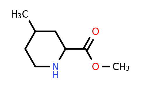 144817-80-1 | methyl 4-methylpiperidine-2-carboxylate