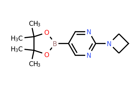 1448172-67-5 | 2-(Azetidin-1-yl)-5-(4,4,5,5-tetramethyl-1,3,2-dioxaborolan-2-yl)pyrimidine