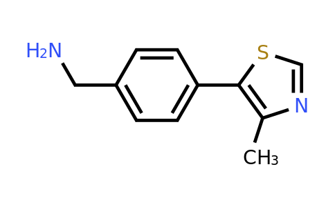 1448189-30-7 | 4-(4-Methylthiazol-5-yl)benzylamine