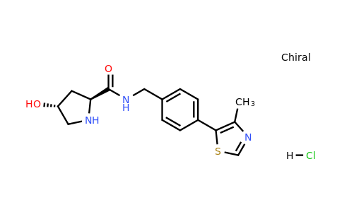 1448189-90-9 | (2S,4R)-4-Hydroxy-N-(4-(4-methylthiazol-5-yl)benzyl)pyrrolidine-2-carboxamide hydrochloride