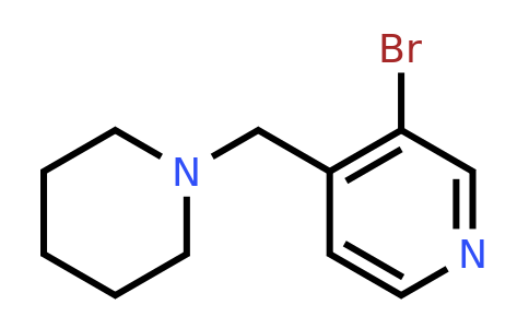 3-Bromo-4-(1-piperidinylmethyl)pyridine