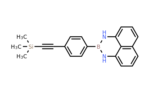 1449145-05-4 | 2-(4-((Trimethylsilyl)ethynyl)phenyl)-2,3-dihydro-1H-naphtho[1,8-de][1,3,2]diazaborinine