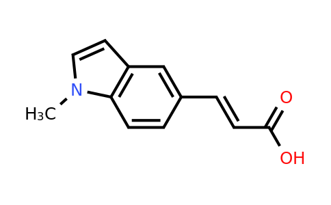1449582-78-8 | (E)-3-(1-methyl-1H-indol-5-yl)acrylic acid
