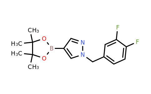 1450642-67-7 | 1-(3,4-Difluoro-benzyl)-4-(4,4,5,5-tetramethyl-[1,3,2]dioxaborolan-2-yl)-1H-pyrazole