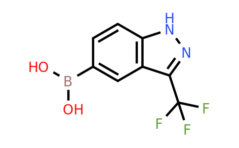 1451154-24-7 | (3-(Trifluoromethyl)-1H-indazol-5-yl)boronic acid