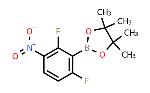 1451391-10-8 | 2-(2,6-Difluoro-3-nitrophenyl)-4,4,5,5-tetramethyl-1,3,2-dioxaborolane